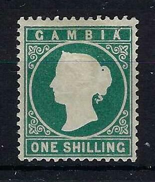 Image of Gambia SG 20B LMM British Commonwealth Stamp